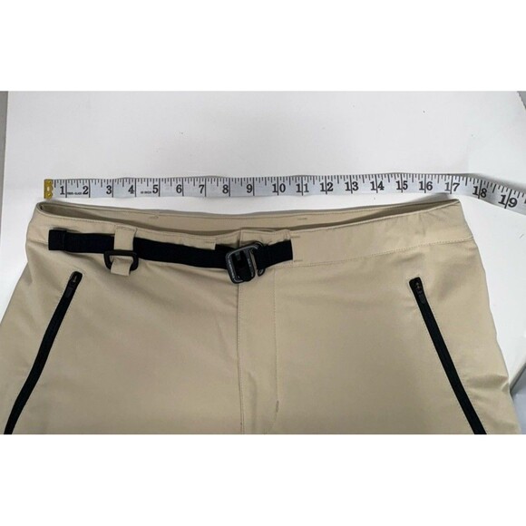 The North Face Pant Mens M Beige Paramount Trail Convertible Belted Hiking 34x30 - Picture 8 of 12